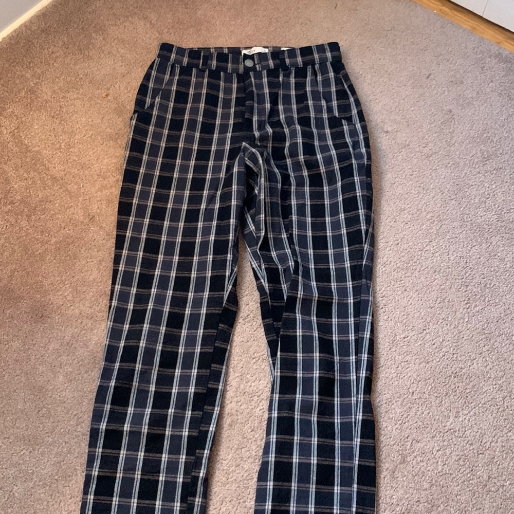 Hollister Plaid Pants